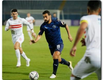 التعادل السلبى يحسم مواجهة الزمالك وبيراميدز فى الدورى العام