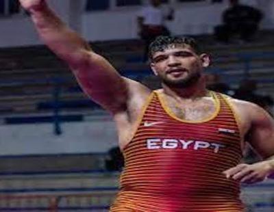 إنجاز تاريخي للمصارع المصري عبد اللطيف منيع