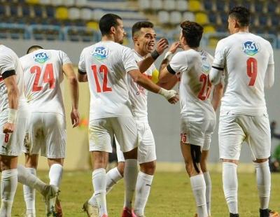 الزمالك يخطف صدارة الدوري بعد الفوز برباعية على غزل المحلة