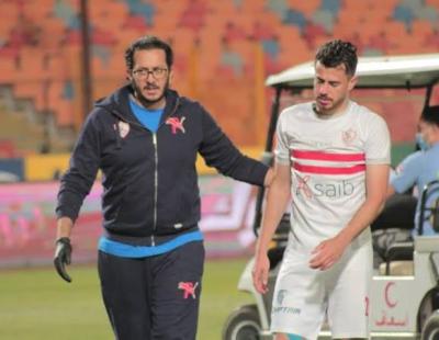 إدارة الزمالك تكشف عن إصابة الونش وفترة غيابه