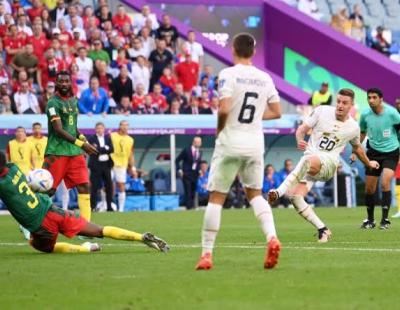 مونديال قطر ......الكاميرون وصربيا .6أهداف وتعادل مثير