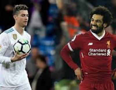 الليلة ...كريستيانو يواجه محمد صلاح فى اللقاء الكروى المنتظر 