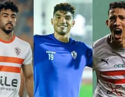 قثلاثى الزمالك يثير حالة غضب قبل لقاء بيراميدز فى كأس مصر