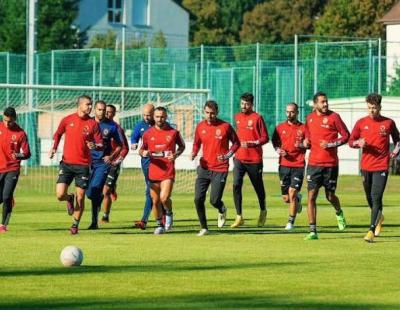 الأهلى فى أخر بروفة مع طلائع الجيش قبل السوبر الإفريقى 