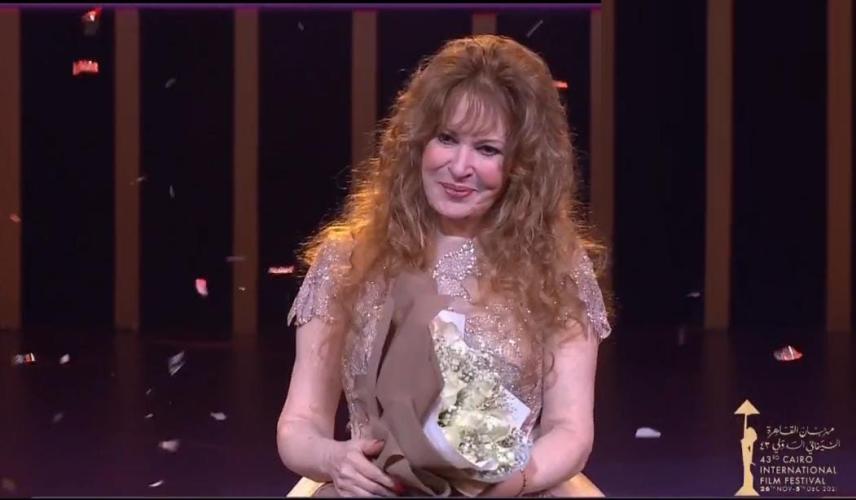 نيللي في مهرجان القاهرة السينمائي 
