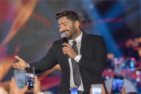 تامر حسنى :سعيد بالغناء فى قصر عابدين الأثرى