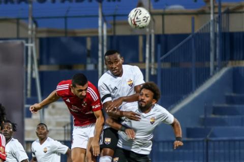 الأهلى يسقط فى فخ التعادل أمام الجونة بالدورى المصرى
