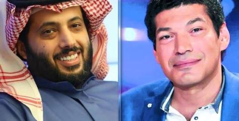باسم سمرة يتراجع ويعتذر ل تركى أل شيخ على الهواء