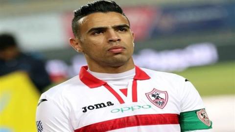 حازم إمام جاهز لمباراة الزمالك والبنك الأهلى 