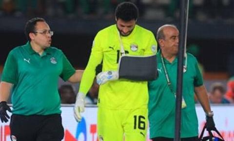 الشناوى خارج بطولة أمم أفريقيا بسبب الإصابة