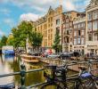 مدينة أمستردام في هولندا 